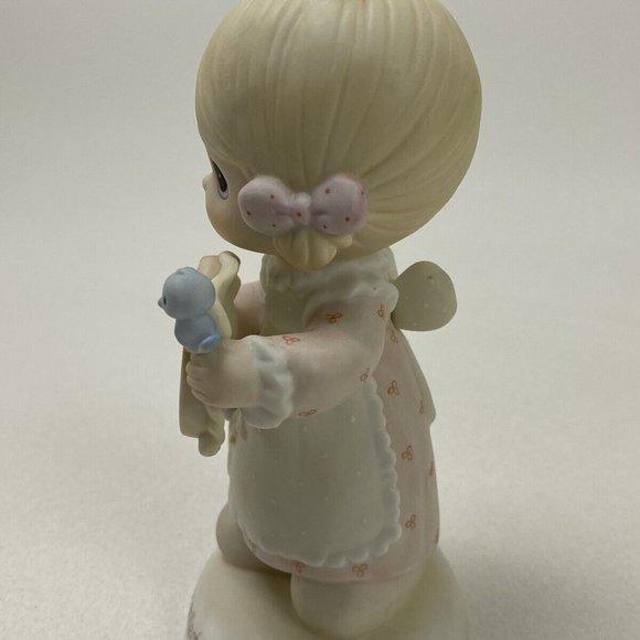 1986 Rare Club Signed Precious Moments - Birds of a Feather Collect Together - Picture 6 of 9